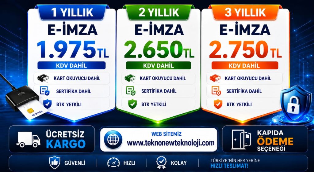 E-imza Güncel Fiyatlar 2026